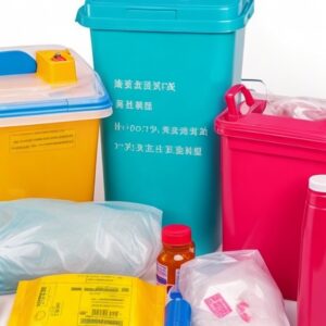 waste management trash cans