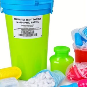 yellow infectious waste bags
