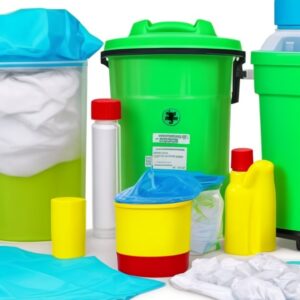biohazard bag sharps containers- for