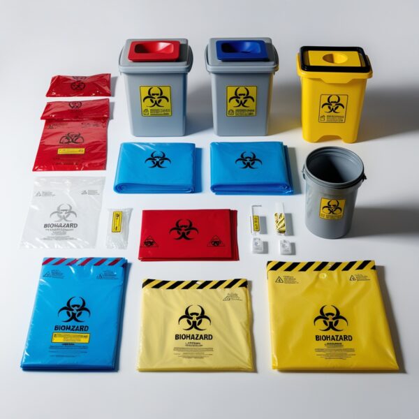 biohazard sharps container