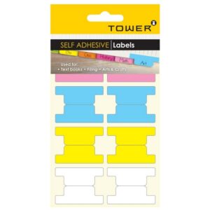 Self-Adhesive Tabs – 37 x 49mm – Pastel – 1 Pack – SATP