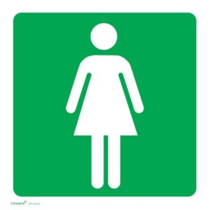 ABS Signage – Ladies Toilet – 150 x 150mm – SIGNLT