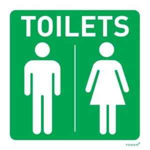 ABS Signage – Unisex Toilet – 190 x 190mm – SIGNUT190