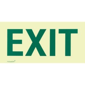 Photoluminescent Sign – Exit – 300 x 190mm – SIGNPE300