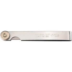 Steel Feeler Gauge Set – 17 Blades – YT-7220