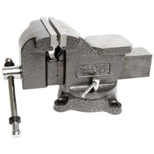 Swivel Bench Vice – Heavy-Duty – with Anvil – 100mm – YT-6501