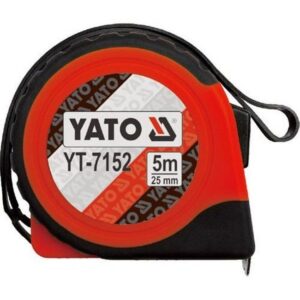 Steel Measuring Tape – Metric – 5m x 25mm – YT-7152