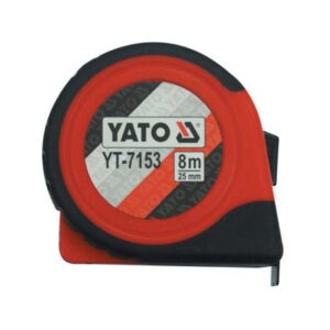 Steel Measuring Tape – Metric – 8m x 25mm – YT-7153