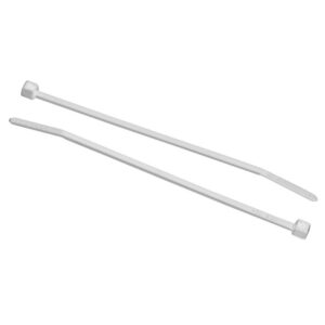 Cable Ties – 198 x 4.7 mm – White – Pack of 100 – TOOC125W