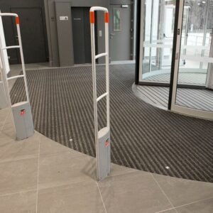 Entrance Mat – Trio Brush Carpet – 2000 x 200 x 1 cm – Anthracite – PMTB010001