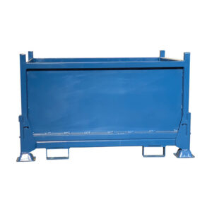 Solid Collapsible Steel Bin – Blue – 1000Kg – CB4326S