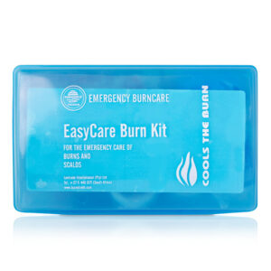 Burnshield Easy Care Burn Kit – Plastic PVC Box and Contents – 20 x 6 x 13 cm – 550012