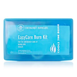 Burnshield Easy Care Burn Kit – Plastic PVC Box and Contents – 20 x 6 x 13 cm – 550012