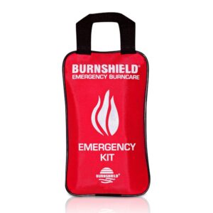 Burnshield Emergency Burn Kit – Nylon Bag and Contents – 14 x 7 x 24 cm – 900817