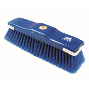 Floor Broom – Head Only – GB6 – Soft – Black PVC Fibre – Coloured Synthetic Border – Buffers – Pack of 30 – F3316