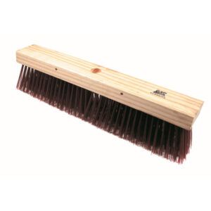 Platform Broom – Head Only – Brown Synthetic Fibre (0.75mm) – 46cm – Pack of 12 – F3206