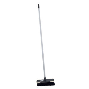 Floor Broom – Complete – Soft Funky – Black Fibre – Screw-in Handle – Pack of 5 – F3852