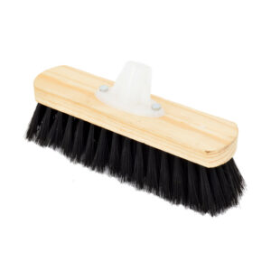Floor Broom – Head Only – Rainbow Black Fibre Household – Pack of 5 – F3518