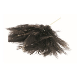 Feather Duster – Genuine Ostrich Chick Feathers – Large Head – 1.8m – Pack of 5 – F9005