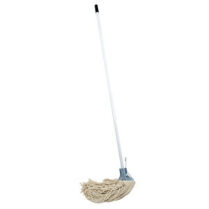 Wringer Mop – Complete – Head with Metal Socket – Metal Handle – 400g – Pack of 5 – F7457
