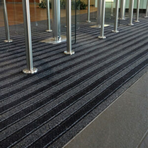 Entrance Mat – Trio Scraper Carpet – 200 x 1.3 cm – per Linear Metre – Grey – PMD060001C