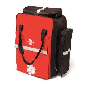 First Aid Kit – Critical Trauma – Basic Life Support (BLS) – 89 Items in Criti Trauma Bag – 48 x 19 x 49 cm – FAK5033