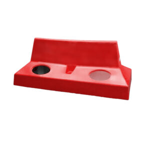 Wheelie Bin Hood – Plastic – Double – Suitable for 130L Bin – 118 x 53 x 44 cm – LB064