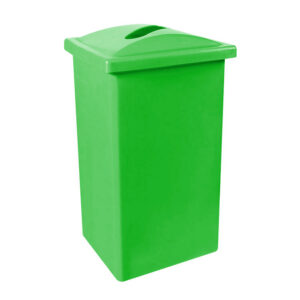 Recycle Bin with Lid – Plastic – 90L – 38 x 34 x 77 cm – LB068A