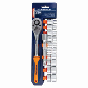 Socket Set – 1/2” – Chrome Vanadium – 12 Piece – TOOS1505