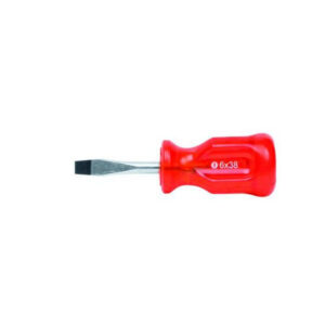 Stubby Flat Screwdriver – 6mm x 38mm – TOOS1020C