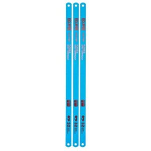 Hacksaw Blade Set – Replacements – HSS – 32TPI – 3 Piece – TOOB89