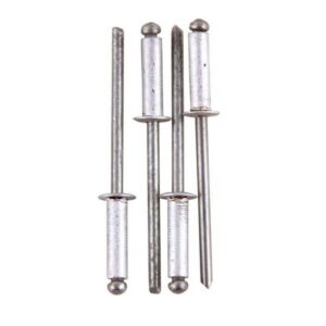 Rivets – Aluminium – 4.0 x 10mm – Pack of 100 – TOOR1658
