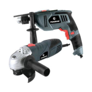 Angle Grinder – 650W and Impact Drill – 500W – Combo Set – MCOP1584