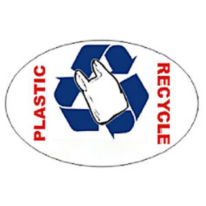 Sticker for Recycle Bin – 15 x 9.5 cm – LB053