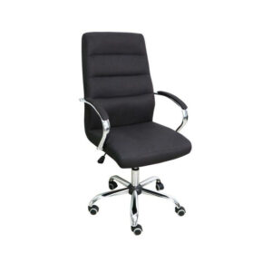 Office Chair – Mid-Back – Oxford – 30 x 64 x 65 cm – Fabric – Black – BS-6065A