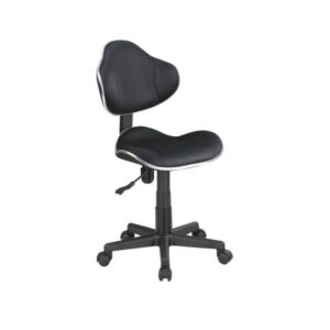 Typist Chair – Mid-Back – Ross – 89 x 51 x 53 cm – Fabric – Black – QZY-G2B