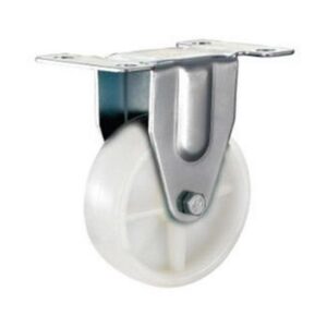 Castor Wheels – Polypropylene – Fixed Wheel – White – 65mm – TOOC405