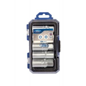Socket Set – 1/2″ and 3/8″ Drive – Chrome Vanadium – 5 Piece – FMT-036