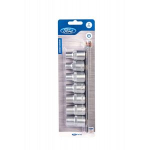 Socket Set – 1/2″ Drive – 8 mm to 14 mm – Chrome Vanadium – 7 Piece – FMT-045