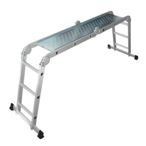 Multipurpose – Wonder Ladder – Aluminium Ladder – Including Platform – 3.6m – SML4-PLATFORM