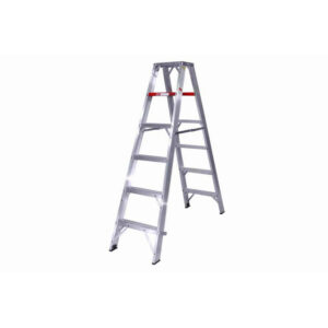 Stepladder – Heavy Duty Double Sided Aluminium – 6 Steps – 1.8m – LASD6
