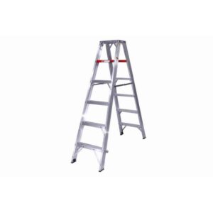 Stepladder – Heavy Duty Double Sided Aluminium – 6 Steps – 1.8m – LASD6