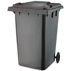 Wheelie Bin – 360L – 2 Wheel – Plastic – Black – 0237