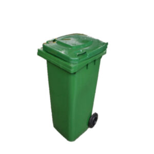 Wheelie Bin – 120L – 2 Wheel – Plastic – Green – 0120