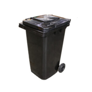 Wheelie Bin – 240L – 2 Wheel – Plastic – Black – 0085