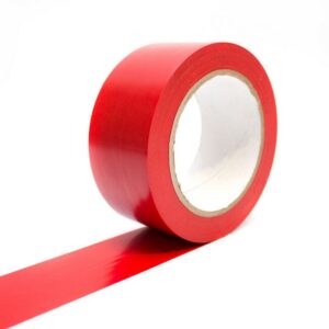 Floor Tape – COBAtape Vinyl Marking – 33 m x 5 cm -Red – TP030002
