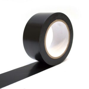 Floor Tape – COBAtape Vinyl Marking – 33 m x 5 cm – Black – TP010002