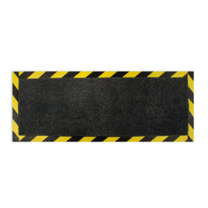 Cable Protector Mat – CablePro Floor Cover – 120 x 40 x 1.3 cm – Black and Yellow – CPM010701