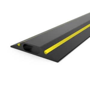 Cable Protector – CablePro GP2 Floor Trunk or Cover – 9m – Black and Yellow – CP010702