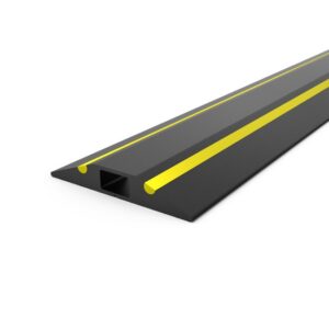Cable Protector – CablePro GP1 Floor Trunk or Cover – 9m – Black and Yellow – CP010701